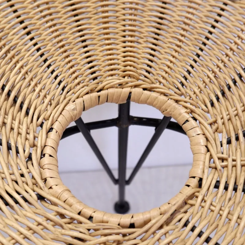 Online Pamono Set of Vintage Synthetic Wicker Outdoor Chairs, 2010s