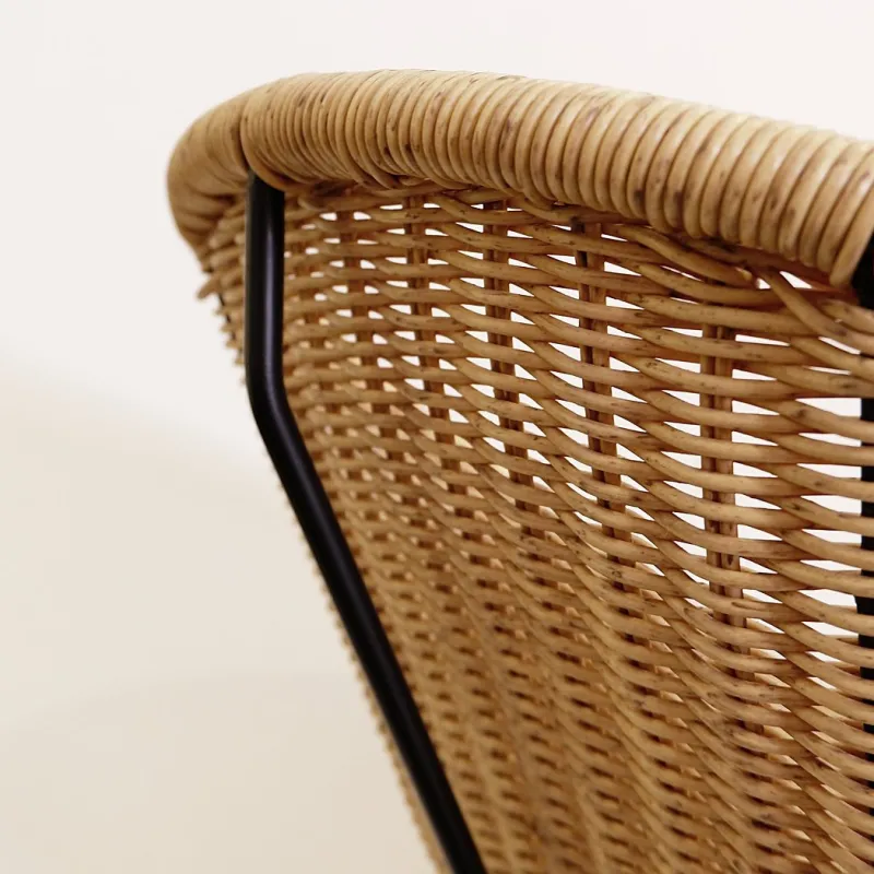 Online Pamono Set of Vintage Synthetic Wicker Outdoor Chairs, 2010s