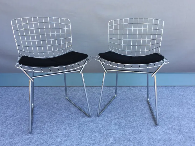 Pamono Set of Wire Children's Chairs by Harry Bertoia for Knoll Inc. / Knoll International> Children's Chairs