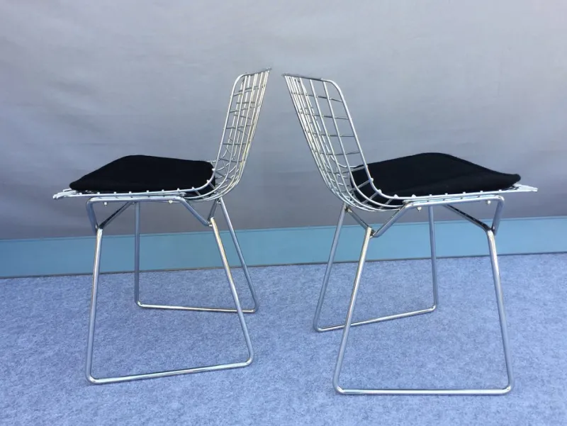 Pamono Set of Wire Children's Chairs by Harry Bertoia for Knoll Inc. / Knoll International> Children's Chairs
