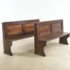 Pamono Set of Wooden Benches, 19th Century> Benches