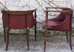 Pamono Set of Wooden Desk Chairs, 1950s><noscript><img width=