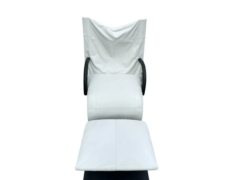 Pamono Set of Zen Chair and Ottoman from Ligne Roset, 1980s> Lounge Chairs & Armchairs