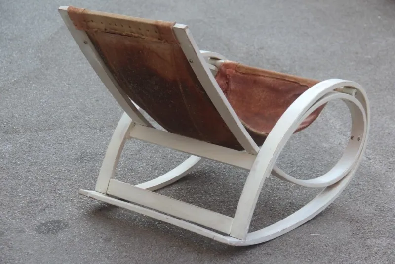Best Pamono Sgarsul Rocking Chair by Gae Aulenti for Poltronova, 1960s