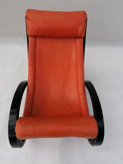 Pamono Sgarsul Rocking Chair by Gae Aulenti for Poltronova, 1960s> Rocking Chairs