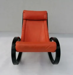 Pamono Sgarsul Rocking Chair by Gae Aulenti for Poltronova, 1960s><noscript><img width=