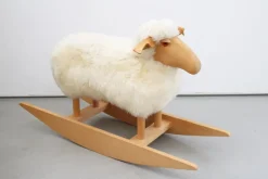 New Pamono Sheep Rocking Horse by Hanns Peter Krafft for Meier, 1980s