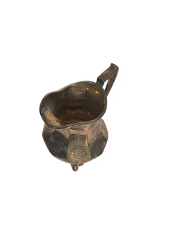 Pamono Sheffield Milk Jug and Sugar Bowl, Early 20th Century, Set of 2><noscript><img width=