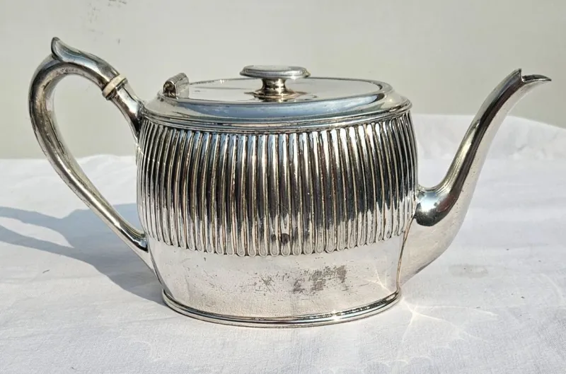 Pamono Sheffield Teapot Philip from Ashberry & Sons> Coffee & Tea Service