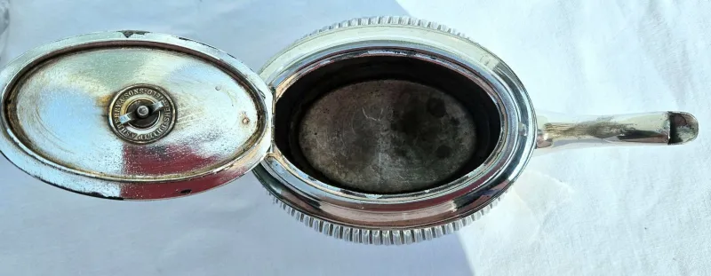 Pamono Sheffield Teapot Philip from Ashberry & Sons> Coffee & Tea Service