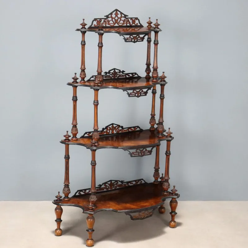 Pamono Shelf in Walnut> Shelves & Wall Units