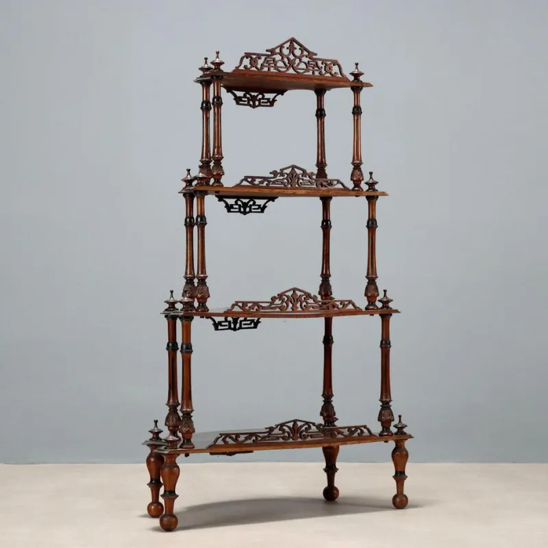 Pamono Shelf in Walnut> Shelves & Wall Units