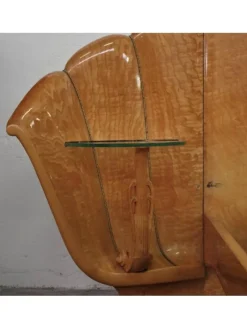 Pamono Shell Bed by Osvaldo Borsani, 1950s> Beds & Bedroom Sets