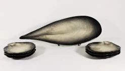 Clearance Pamono Shell Service by Pol Chambost, 1950s, Set of 7