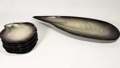 Clearance Pamono Shell Service by Pol Chambost, 1950s, Set of 7