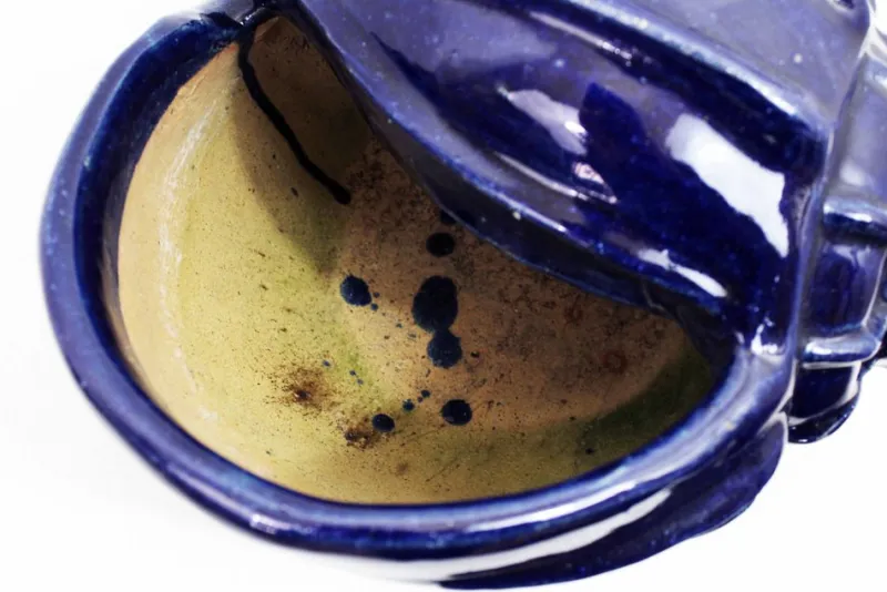 Pamono Shell-Shaped Flower Pot, 1970> Planters And Jardiniere