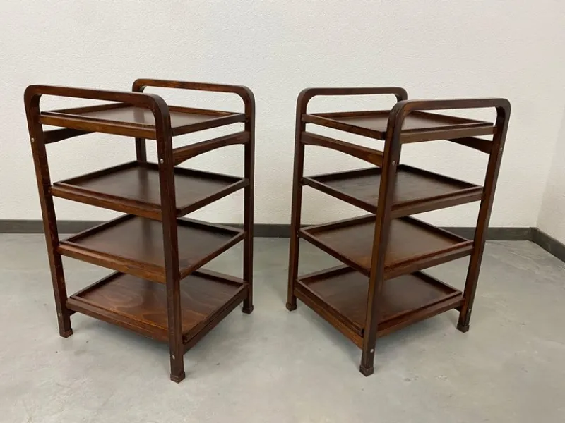 Pamono Shelves from Thonet, 1930s, Set of 2> Shelves & Wall Units
