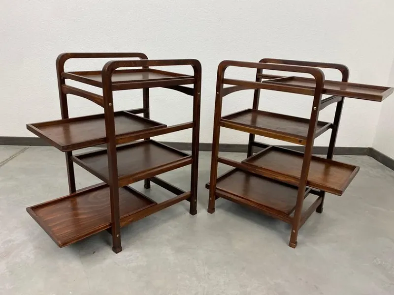 Pamono Shelves from Thonet, 1930s, Set of 2> Shelves & Wall Units