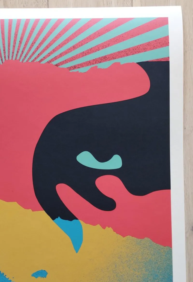 Pamono Shepard Fairey (Obey), A Cracked Icon, Screenprint> Prints & Multiples