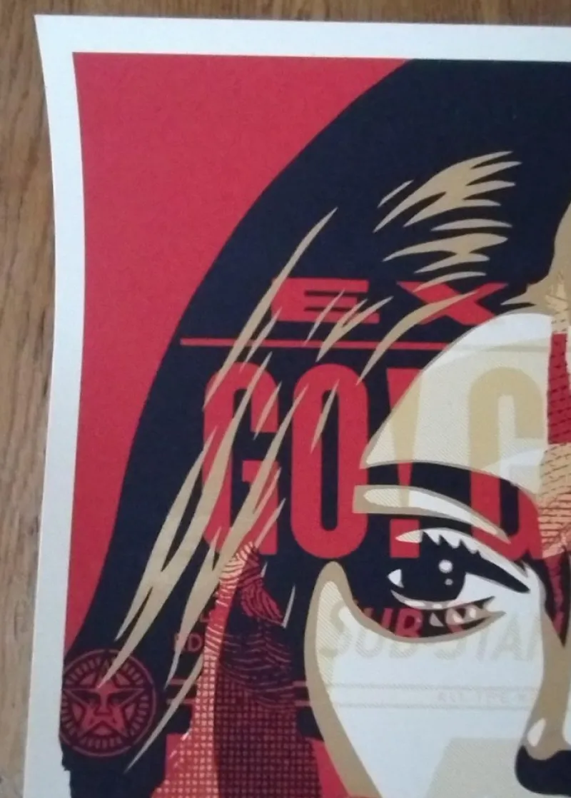 Pamono Shepard Fairey (Obey), Media Target, 2016, Screenprint> Prints & Multiples