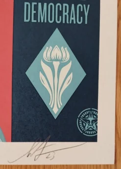 Sale Pamono Shepard Fairey (Obey), Political Voice, Screenprint