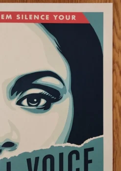 Sale Pamono Shepard Fairey (Obey), Political Voice, Screenprint