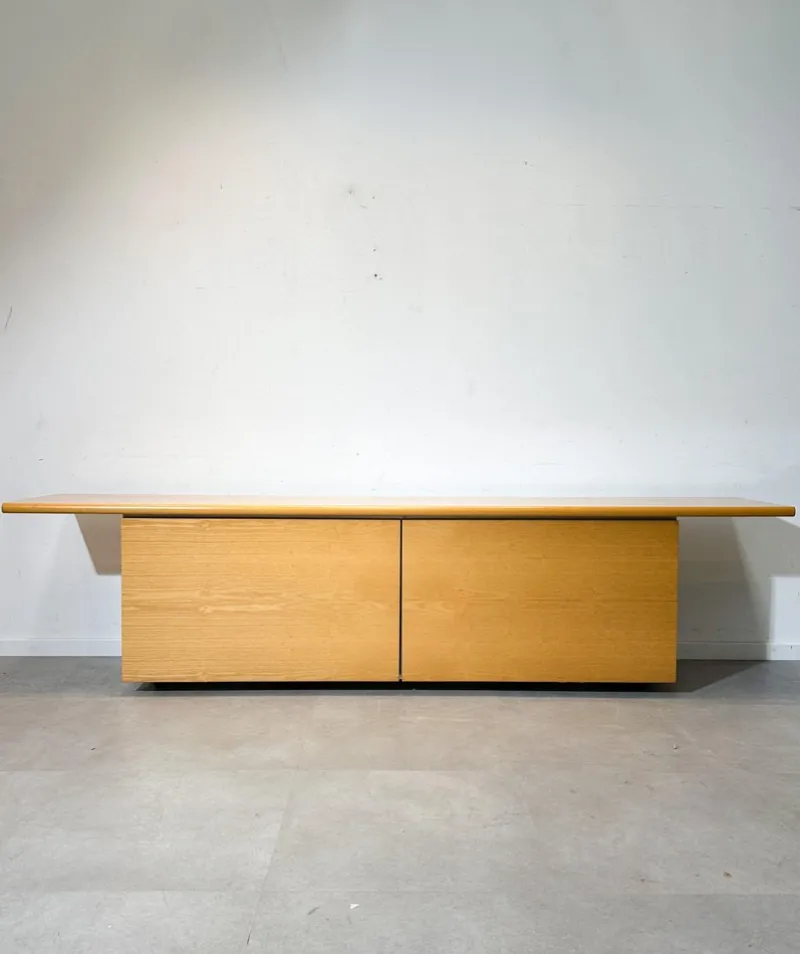 Pamono Sheraton Sideboard in Oak by Giotto Stoppino for Acerbis> Sideboards & Buffets