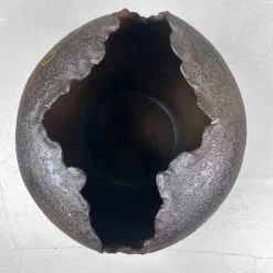 Pamono Shigaraki Ceramic Sculptural Ikebana Vase, 1970s