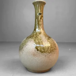 Pamono Shigaraki Ikebana Flower Vase, 1980s