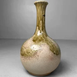 Pamono Shigaraki Ikebana Flower Vase, 1980s