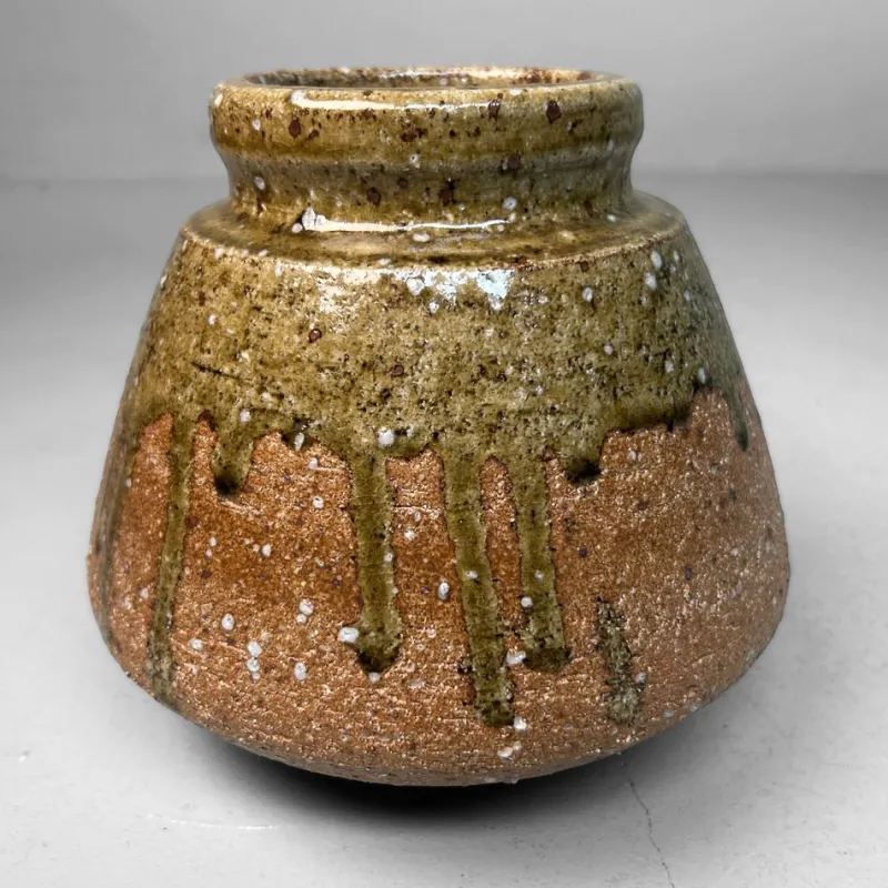 Pamono Shigaraki Ikebana Vase, 1970s> Vases