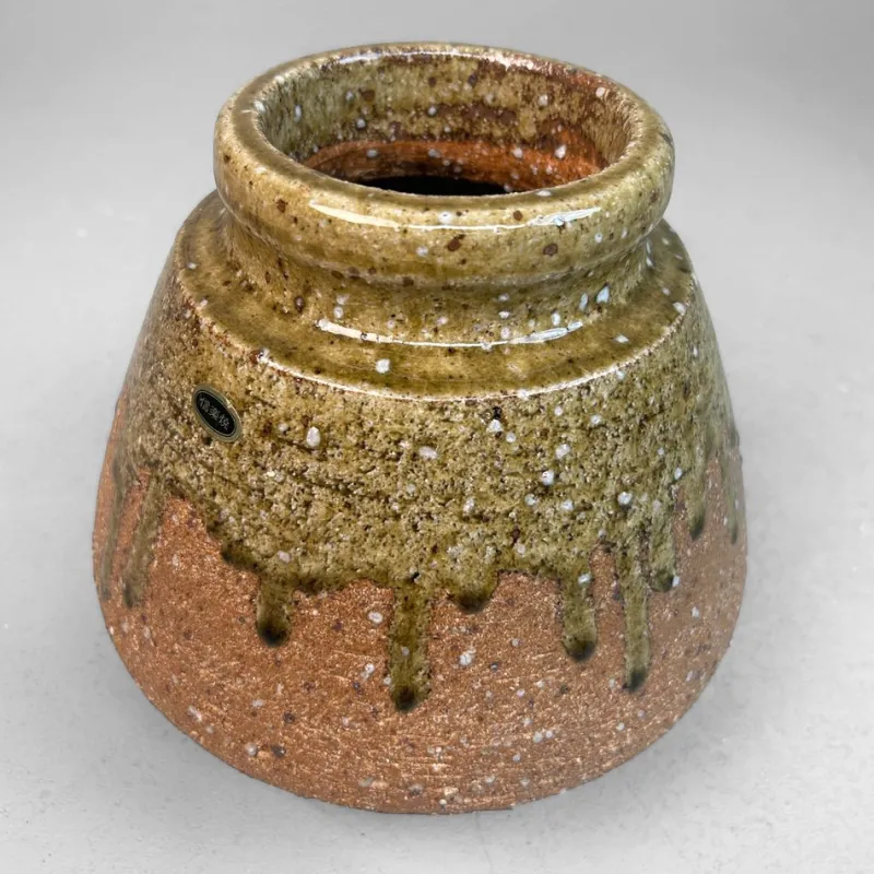 Pamono Shigaraki Ikebana Vase, 1970s> Vases