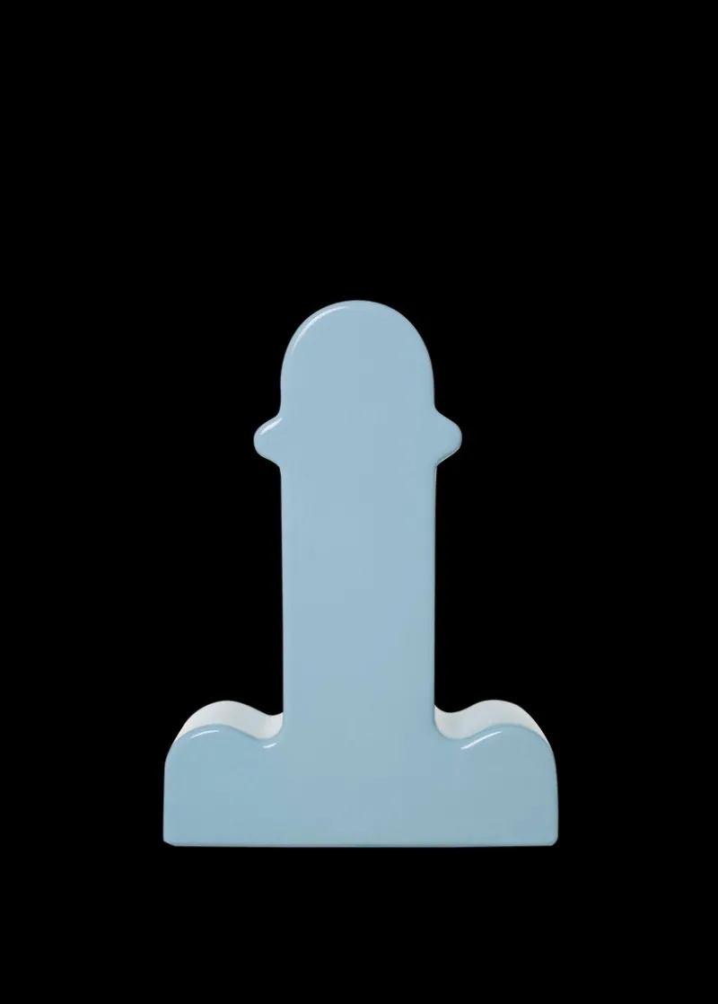 Pamono Shiva Vase in Blue by Ettore Sottsas for BD Barcelona> Tabletop