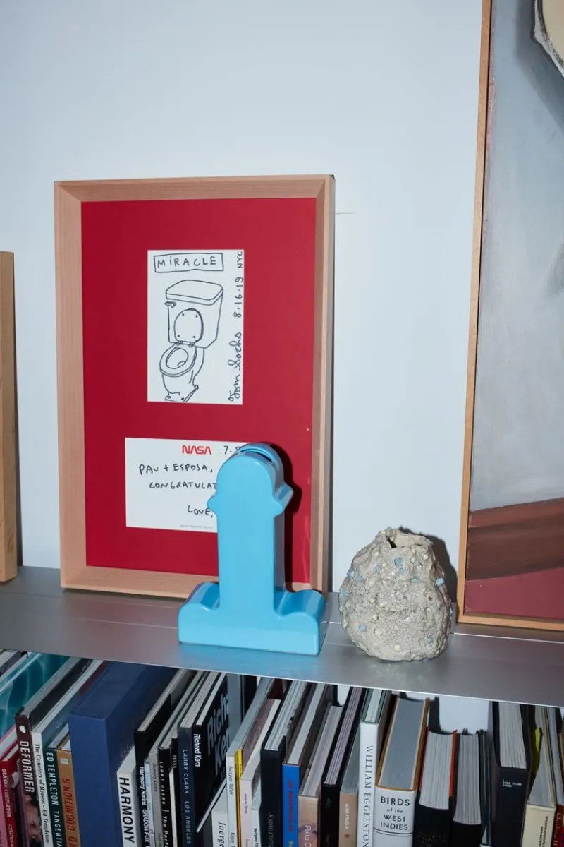 Pamono Shiva Vase in Blue by Ettore Sottsas for BD Barcelona> Tabletop