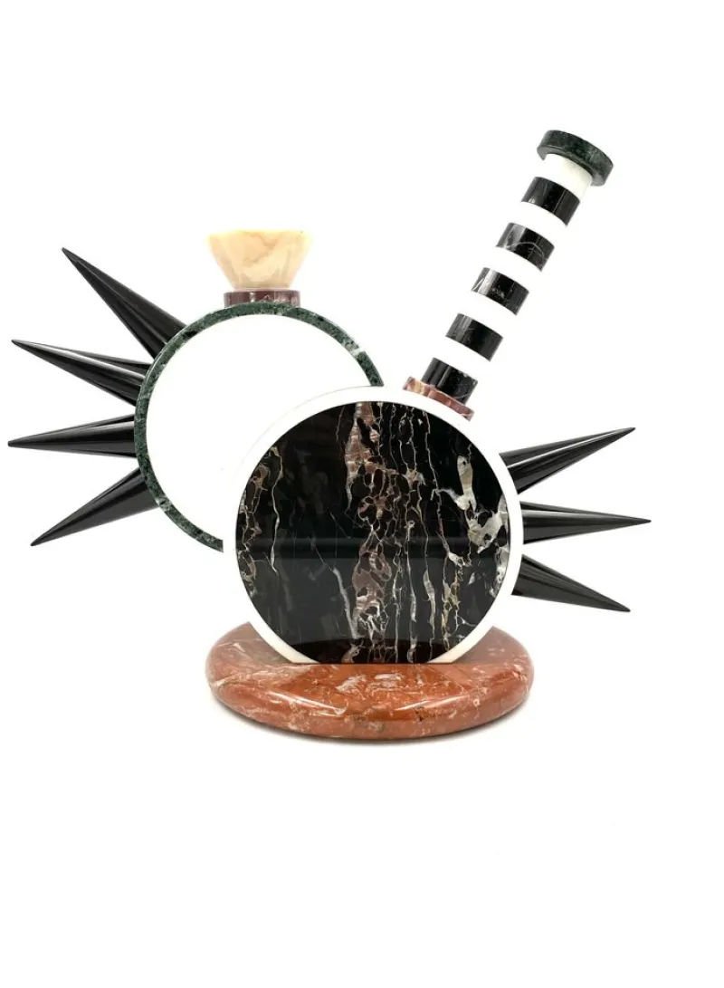 Pamono Sholapur Sculpture Vase by Michele De Lucchi for Up & Up, Italy, 1985