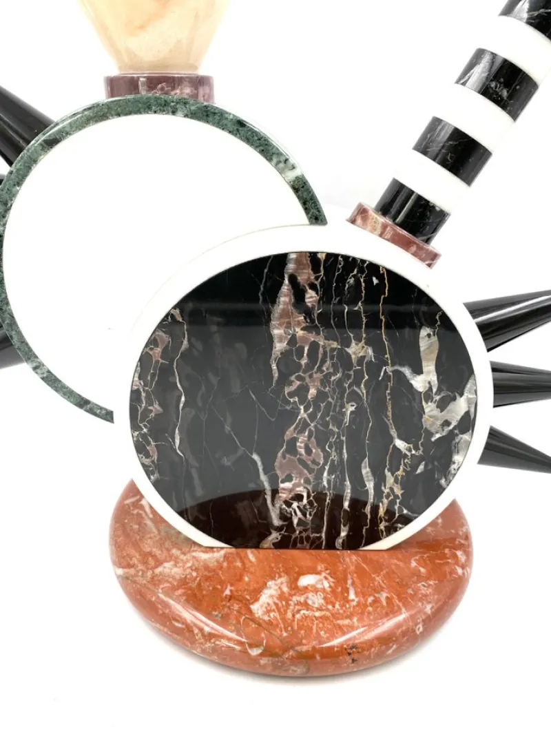 Pamono Sholapur Sculpture Vase by Michele De Lucchi for Up & Up, Italy, 1985