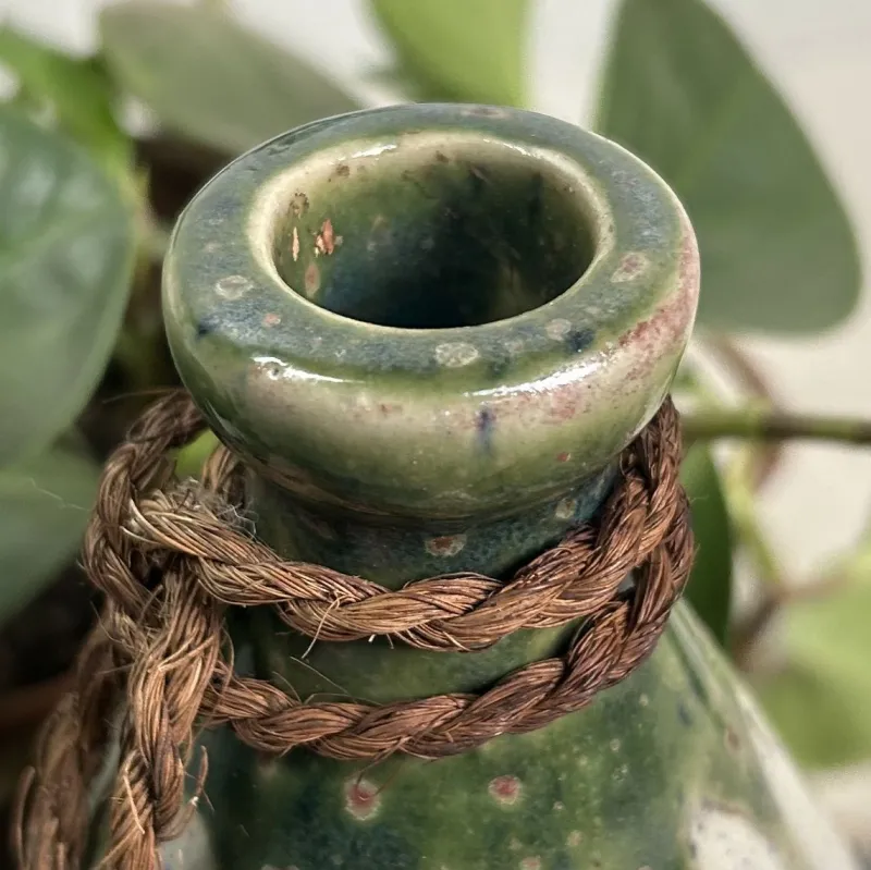 Pamono Shōwa Era Ceramic Tokkuri Sake Bottles, Japan, 1960s, Set of 2> Bottles, Carafes & Jugs