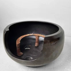 Hot Pamono Shōwa Era Japanese Traditional Tea Ceremony Furo Set, 1980s