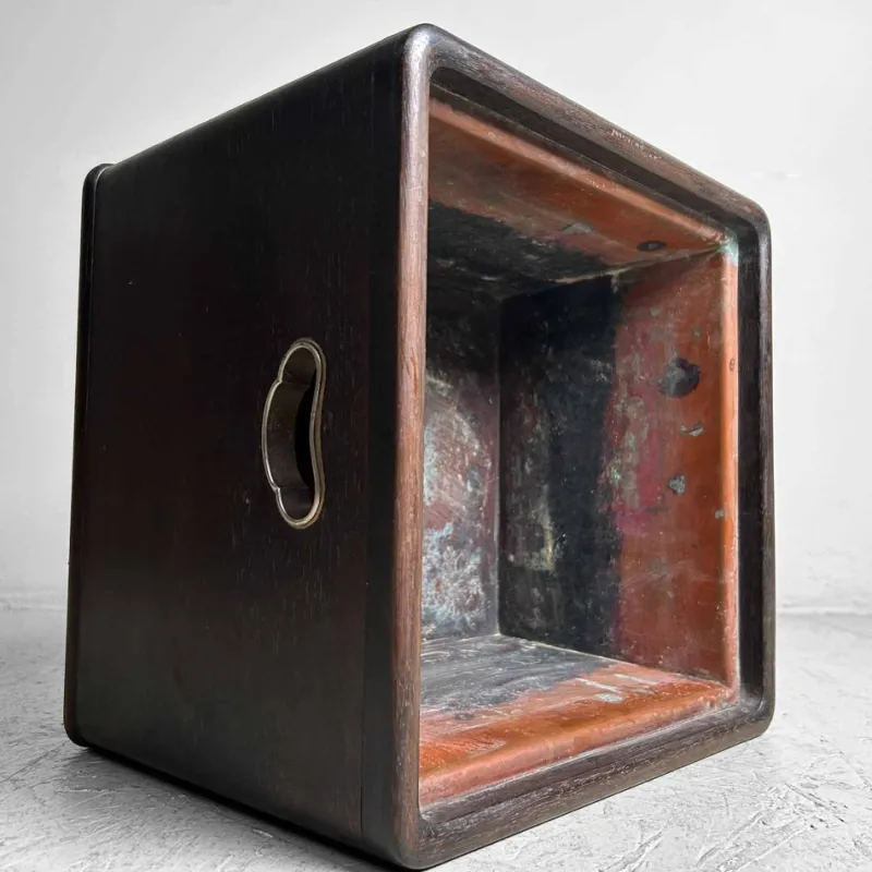 Discount Pamono Shōwa Wooden Hibachi Fire Pot, Japan, 1960s