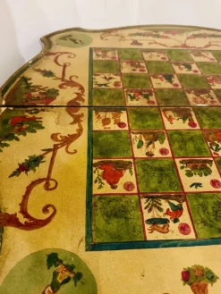 Pamono Sicilian Coffee Table with Chess><noscript><img width=