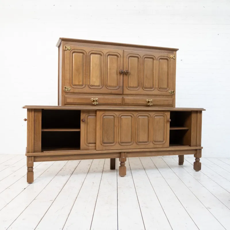 Pamono Sideboard by Guillerme et Chambron for Votre Maison, 1950s> Sideboards & Buffets
