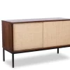 Pamono Sideboard in Wenge and Raffia by Martin Visser, 1970s> Sideboards & Buffets