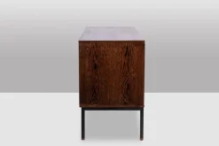 Pamono Sideboard in Wenge and Raffia by Martin Visser, 1970s><noscript><img width=