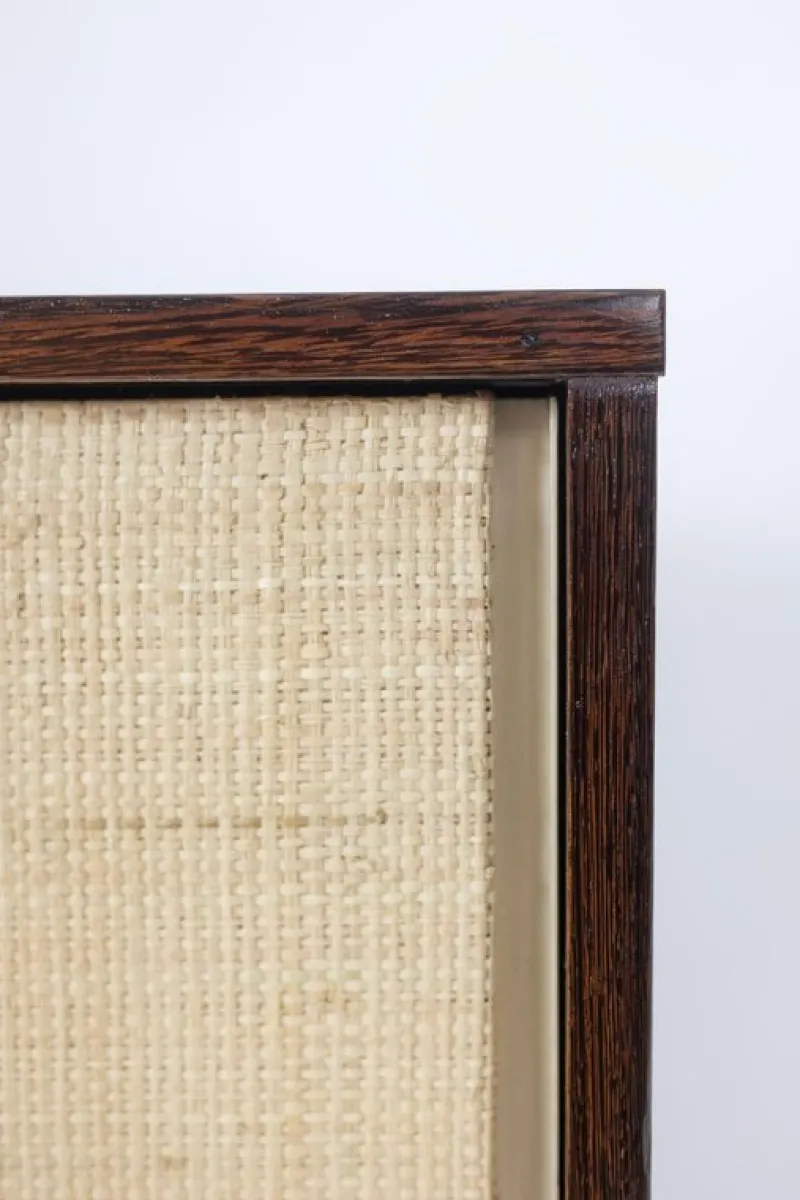 Pamono Sideboard in Wenge and Raffia by Martin Visser, 1970s> Sideboards & Buffets
