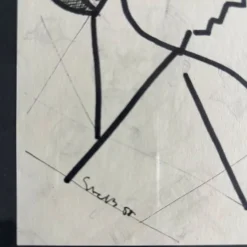 Discount Pamono Siep Van Den Berg, Post-War Constructivist Artworks, 1955, Artworks on Paper, Framed, Set of 2