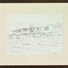 Pamono Sigfrido Oliva, Cottage, Drawing on Paper, 1980s> Work On Paper