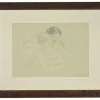 Sale Pamono Sigfrido Oliva, Girls, Drawing on Paper, 1980s