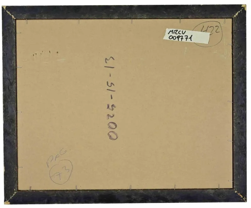 Pamono Sigfrido Oliva, Landscape, Pencil Drawing, 1980s> Work On Paper