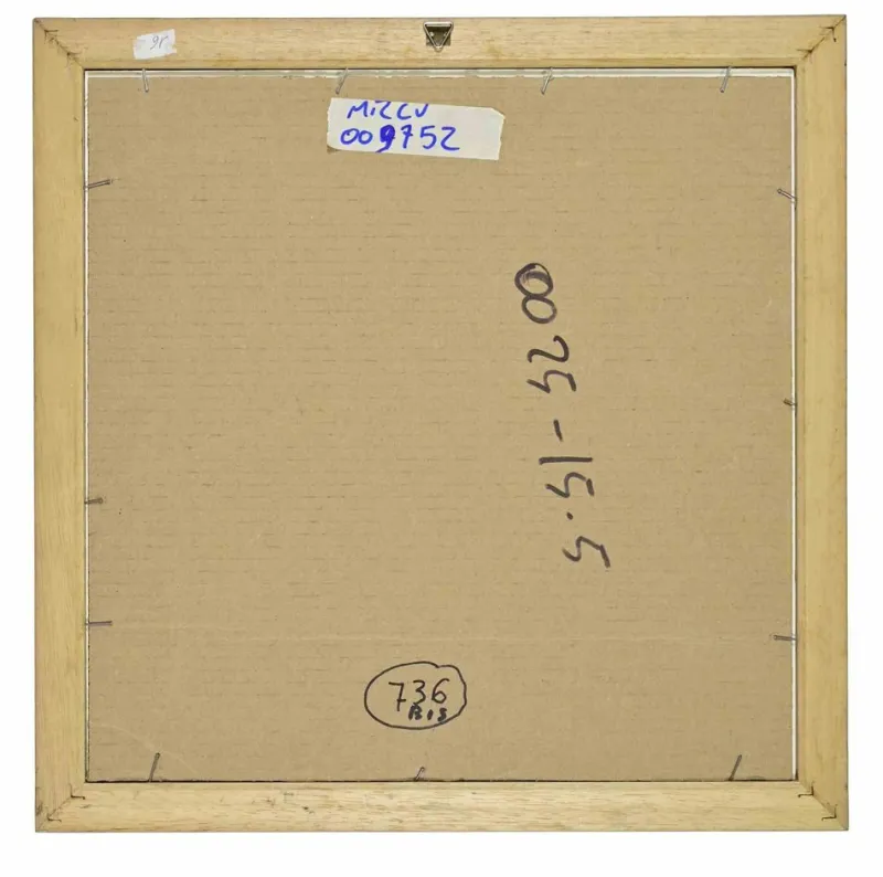 Online Pamono Sigfrido Oliva, Still Life, Pencil and Watercolor, 1978, Framed