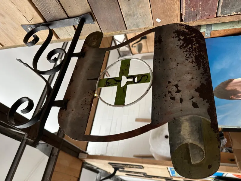 Pamono Sign from a Pharmacy> Wall Decor